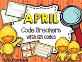 April QR Code Breakers  - Sight Word Work