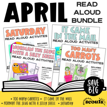 Preview of April Read Aloud BUNDLE | Spring Activities | Interactive Read Alouds