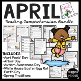 April Reading Comprehension Informational Text Worksheet B