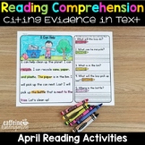 Distance Learning Comprehension Passages for April