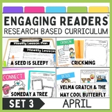 April Reading Comprehension, Spring Read Aloud Lesson Plan
