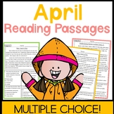 April Reading Non-Fiction Half Pages 4th/5th Grade