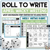 April Roll A Story Spring Roll and Write a Story Narrative