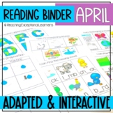 April Reading Binder