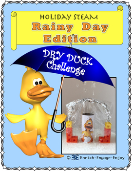 Preview of April STEM STEAM Challenge: Rainy Day Edition