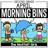 April Second Grade Morning Tubs/Bins (Morning Work) Spring