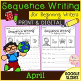 April Sequence Writing for Beginning Writers | Print & Digital
