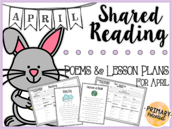 Preview of April Shared Reading: Poems and Lesson Plans
