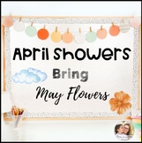 April Showers Bring May Flowers Craft Fraction Bulletin Bo
