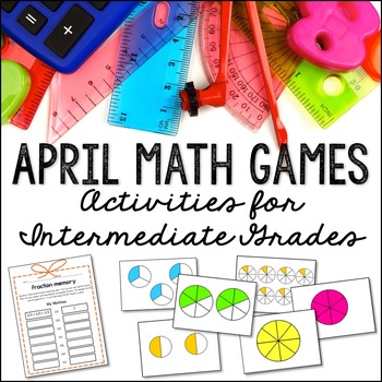 Preview of April Math Games + Activities