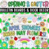 April Showers Bring May Flowers Spring & Easter Bulletin B