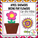 April Showers Bring May Flowers Craft Spring March Bulleti