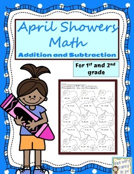 Preview of April Showers Math Packet (Primary)