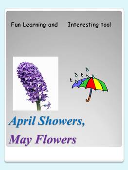 Preview of April Showers, May Flowers