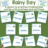 Rainy Day  Prefixes and Suffixes Game