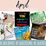 April Social Media Images For Teachers & Teacherpreneurs +