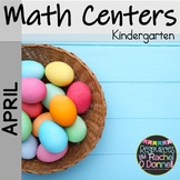 April Spring Math Centers Kindergarten