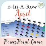 April/Spring NO PREP PowerPoint GAME/SCOREKEEPER All Subjects