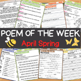 April Spring poem of the week - spring acrostic poem Activ