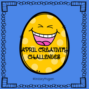 Preview of April Creativity Enrichment Challenges| GATE