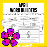 April Word Builders Freebie Pack