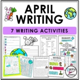 April Writing Bundle | Spring Writing | Monthly Writing Ac