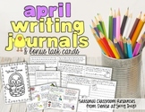 April Writing Journal and Task Cards