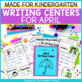 Spring Writing Centers for Kindergarten