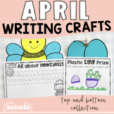 April Writing Craft Bundle | Spring Bulletin Board Crafts