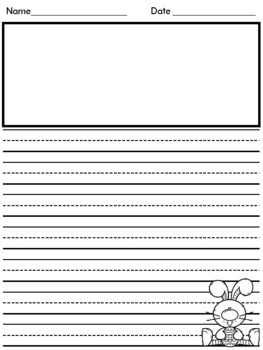 April Writing Paper Printables : Easter, Earth Day, Bugs & Spring!