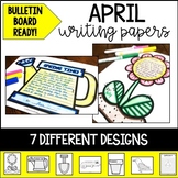 April Writing Papers and Bulletin Board Ready