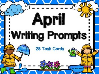 April Writing Prompts by Rebecca Meyer | Teachers Pay Teachers