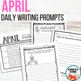 April Writing Prompts Spring NO PREP Daily Journal