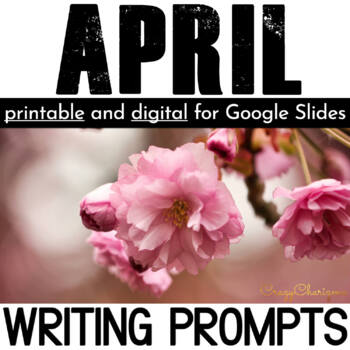 Preview of April Writing Prompts