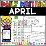 April Daily Writing Prompts for Kindergarten | Spring Jour