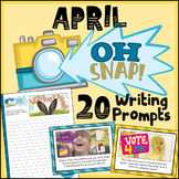 April Writing Prompts - April Activities - Spring Writing 