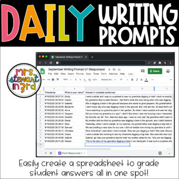 April Writing Prompts - Digital + Printable Worksheets for Journal ...
