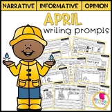 April Writing Prompts | Real-World/Draw & Write Formats | 
