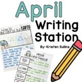 April Writing Station Activities