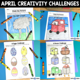 Spring Creativity Challenges and Earth Day Activities Fini