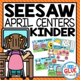 April and Easter Seesaw Activities for Kindergarten
