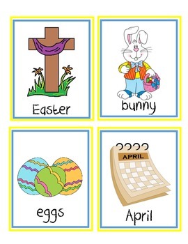 April and May Vocabulary by Mrstessierkindergarten | TPT
