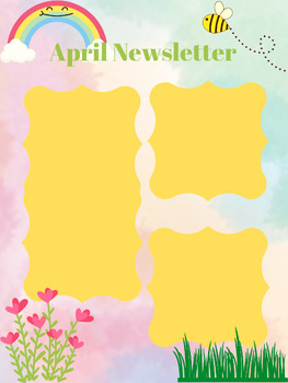 Preview of April newsletter