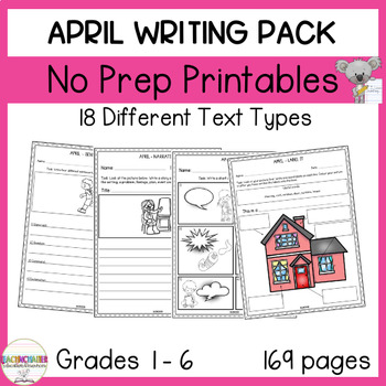 April writing ideas by teachnchatter | TPT