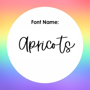 Preview of Aprocits Font