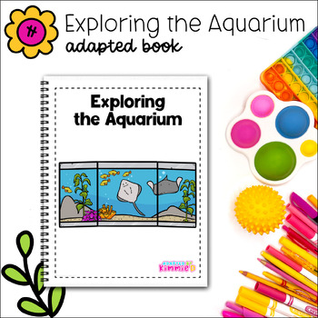 Preview of Aquarium Social Story for Special Education Field Trip Adapted Book Activity