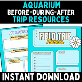 Aquarium Field Trip Forms & sheets : Permission Slip, Teac
