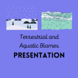 Aquatic and Terrestrial/Land Biomes Presentation & 7+ Page