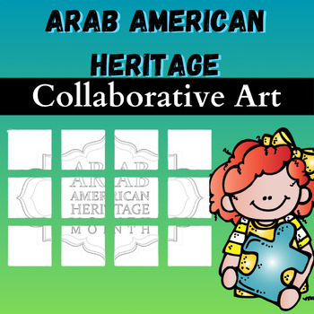 Preview of Arab American Heritage Month Activities  Bulletin Board Collaborative poster