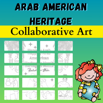 Preview of Arab American Heritage Month Activities Bulletin Board Collaborative Craft